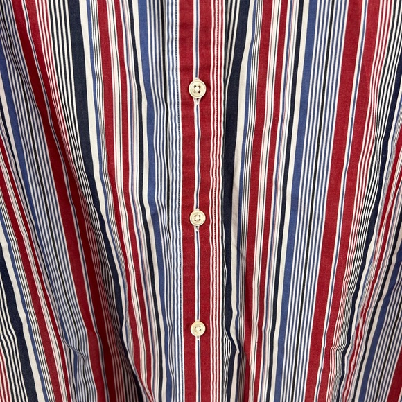 Polo by Ralph Lauren Westeron button up striped red white blue men’s XXL cotton - Picture 5 of 5